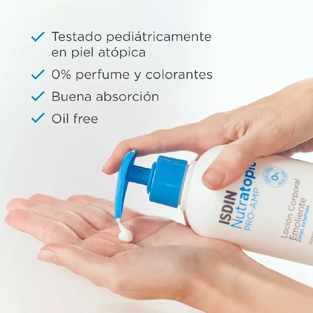Nutratopic Proamp Loción Emoliente Piel Atópica 400 Ml Beneficios.webp