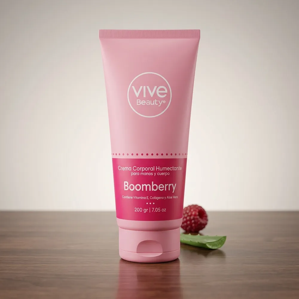 [VB731050] Crema corporal humectante bomberry 200gr Vive Beauty