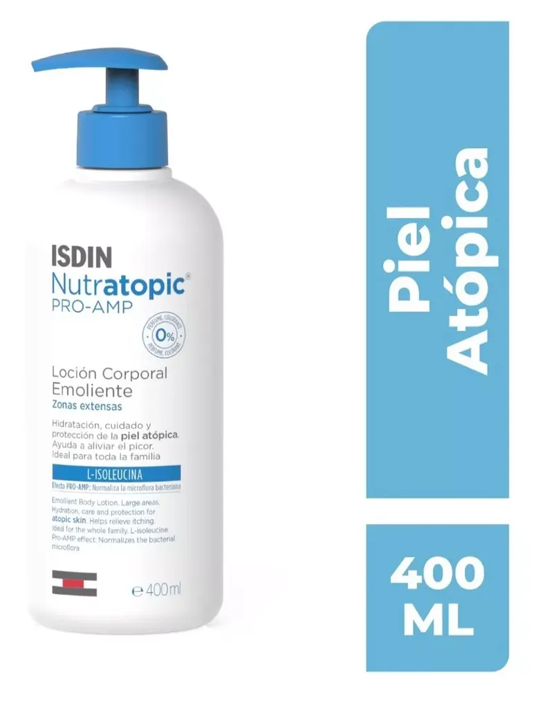 [I105935] Nutratopic Proamp Loción Emoliente Piel Atópica 400 Ml Isdin