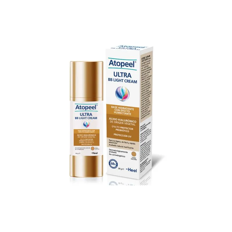 [H725272] Atopeel ultra BB light cream base hidratante (tono claro) 30gr