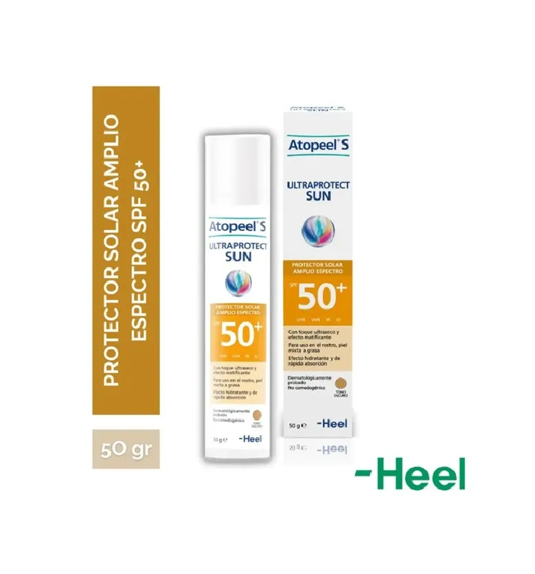 Atopeel S ultra protect sun tono oscuro 50g