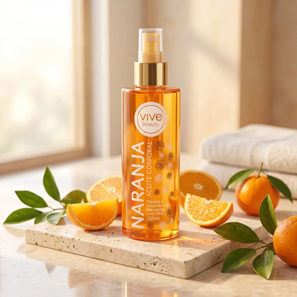 Aceite corporal de naranja 250ml Vive Beauty